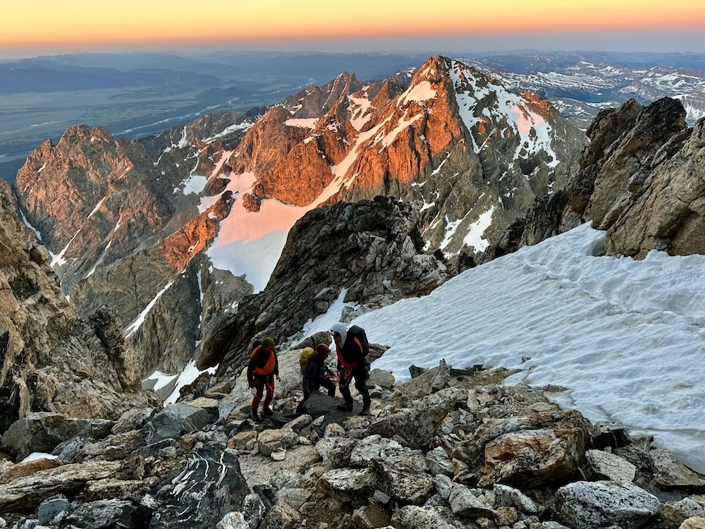 Alexandra Hyman Sunrise Climbers